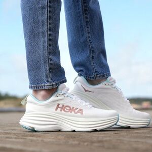 Hoka Bondi 8 frost rose gold Sneakers